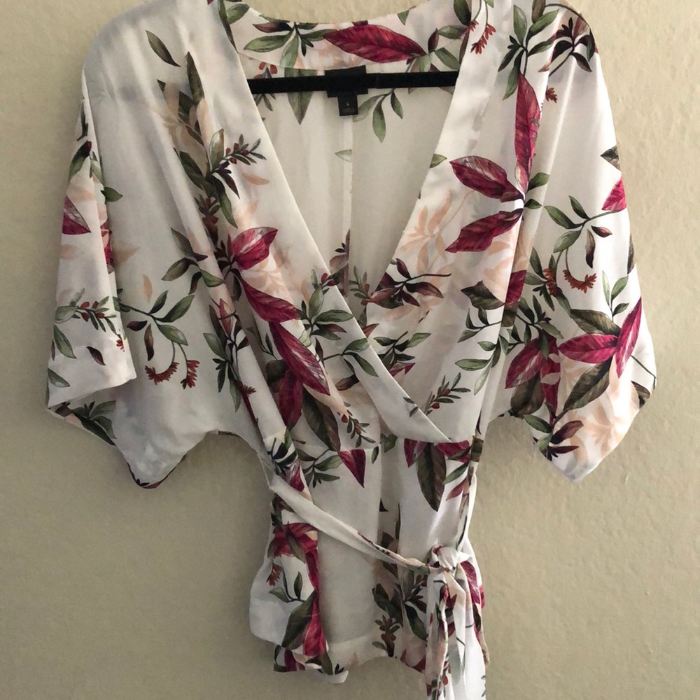 Worthington Floral Blouse